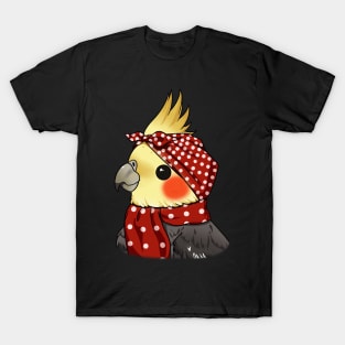 Feathered Love: Tiel-Mama - The Cockatiel Mom T-Shirt